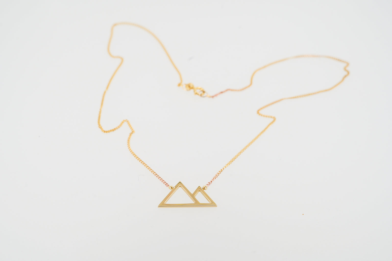 Gold Mountain Pendant