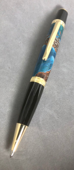 Sierra Twist Resin Pine Cone Hybrid Pen