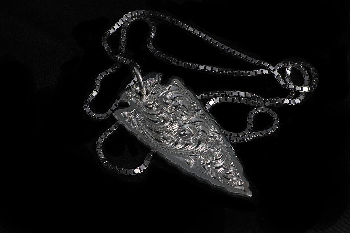 Silver Arrowhead Pendant