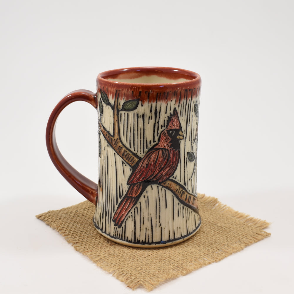 Mug - Cardinal, Red