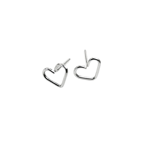 Heart Studs