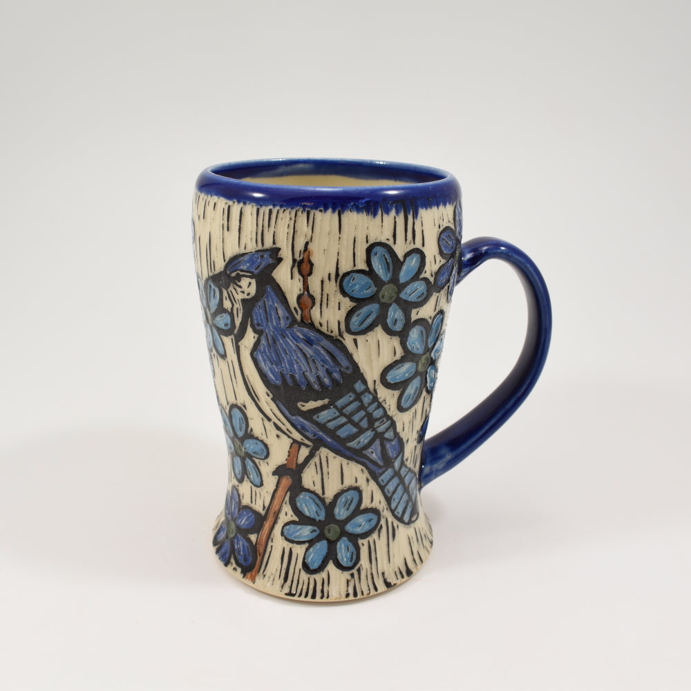 Mug Blue Jay - Cobalt (Tall)