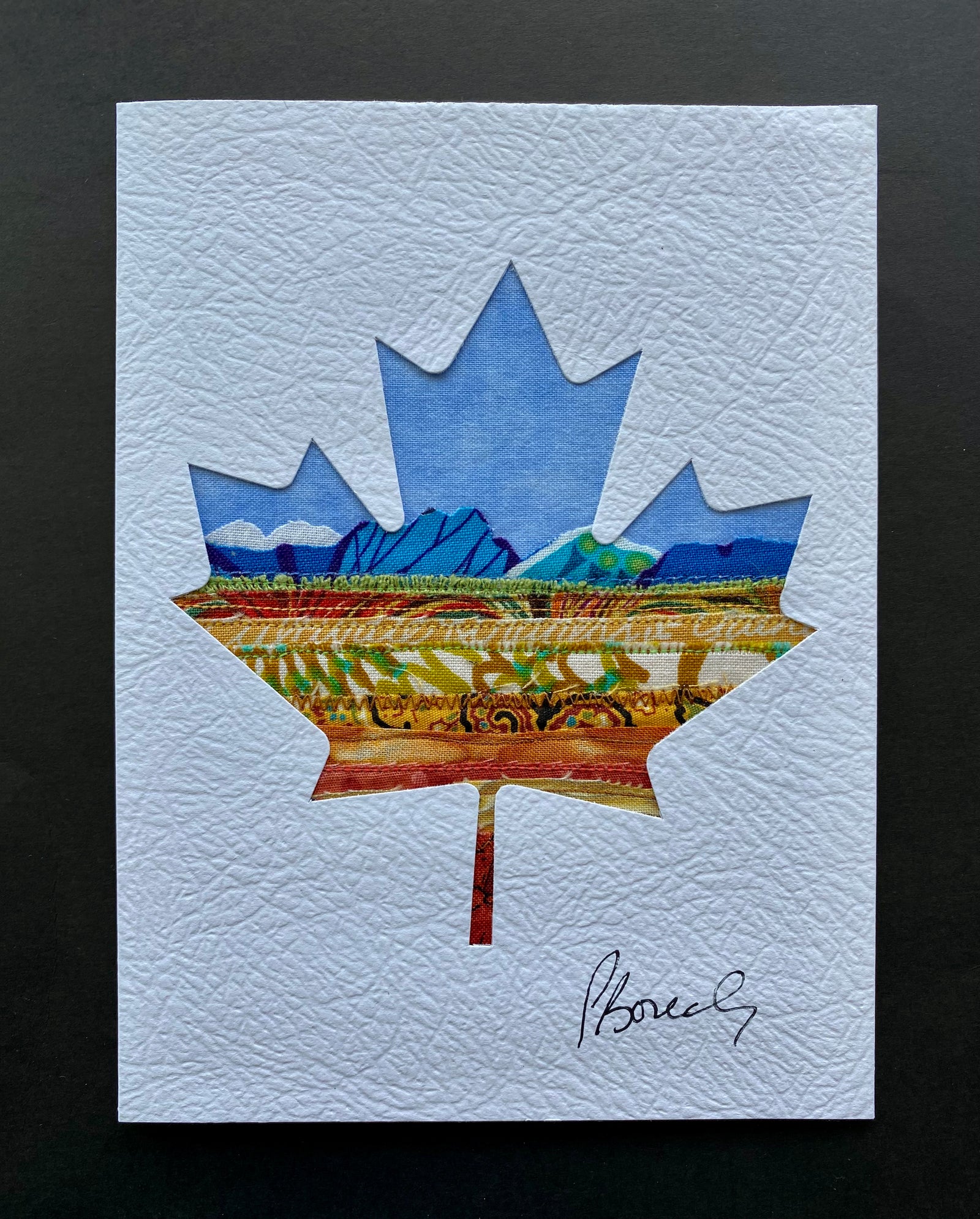 Canadian Heritage Card - Maple Leaf 19