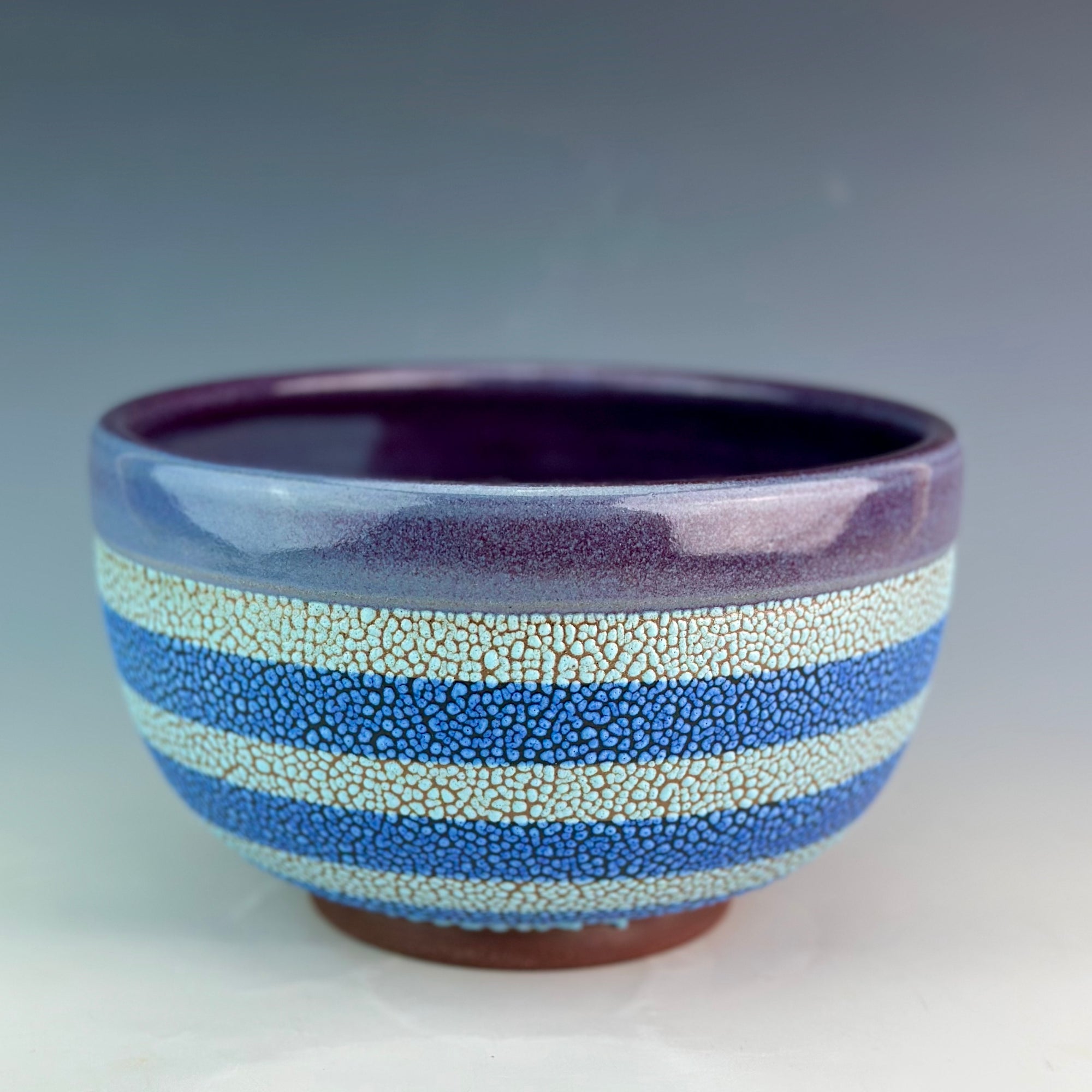 Blue Stripe Bowl Lg