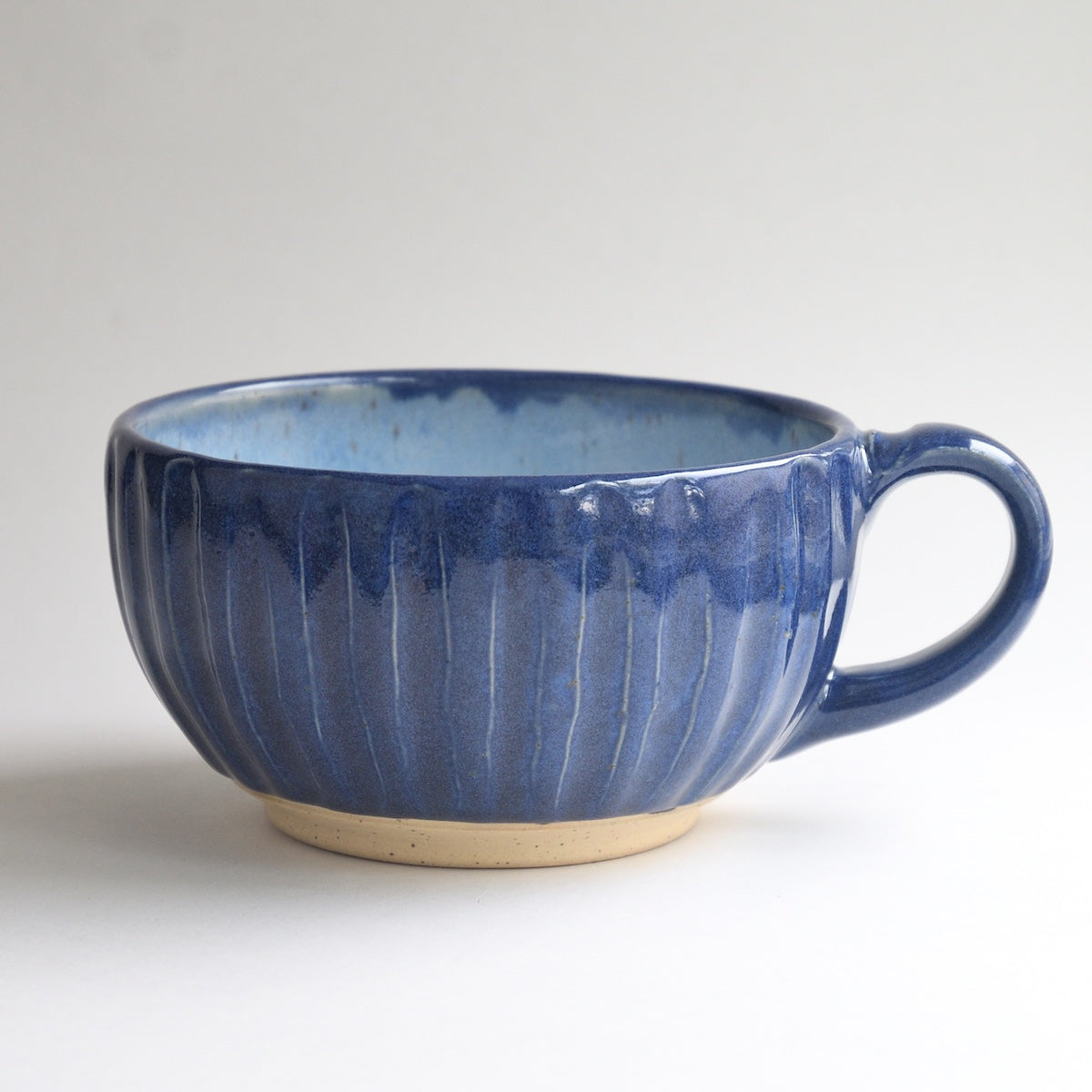 Cafe au Lait Mug - Royal Blue