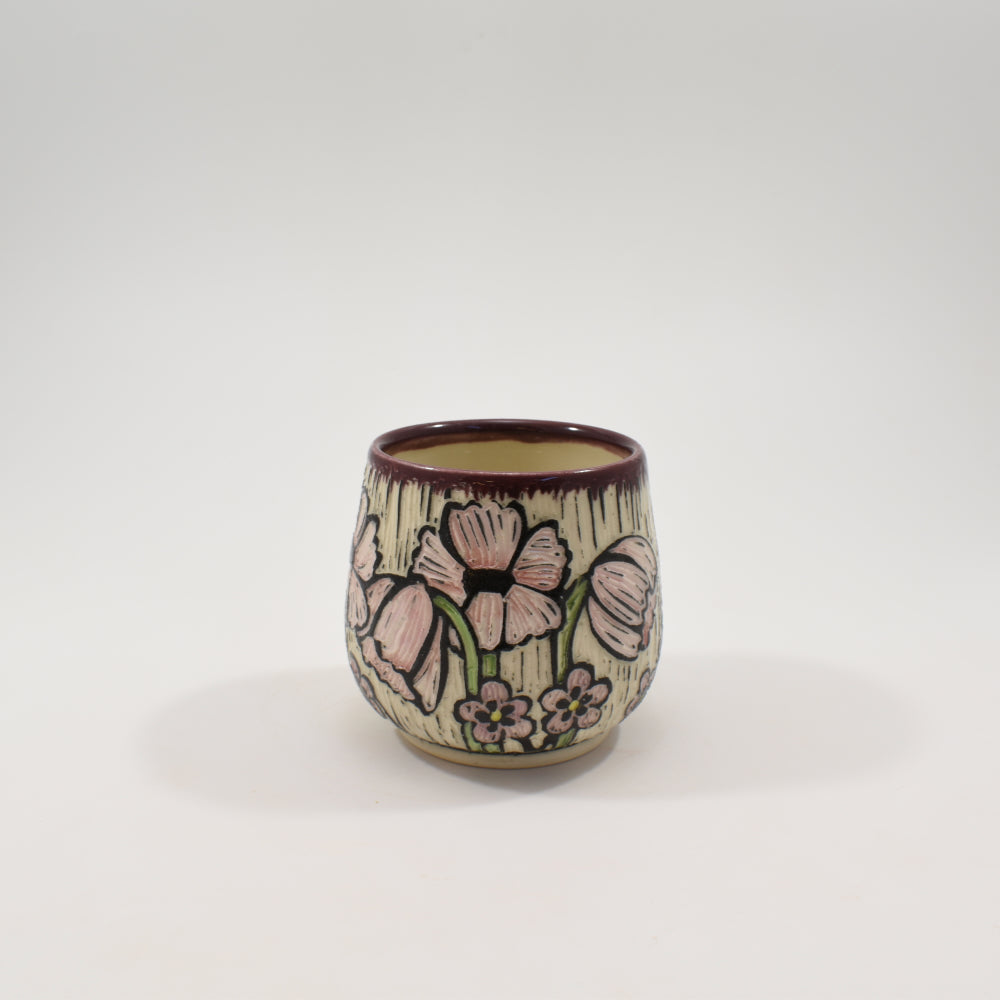 Tumbler, short - Poppy, Purple