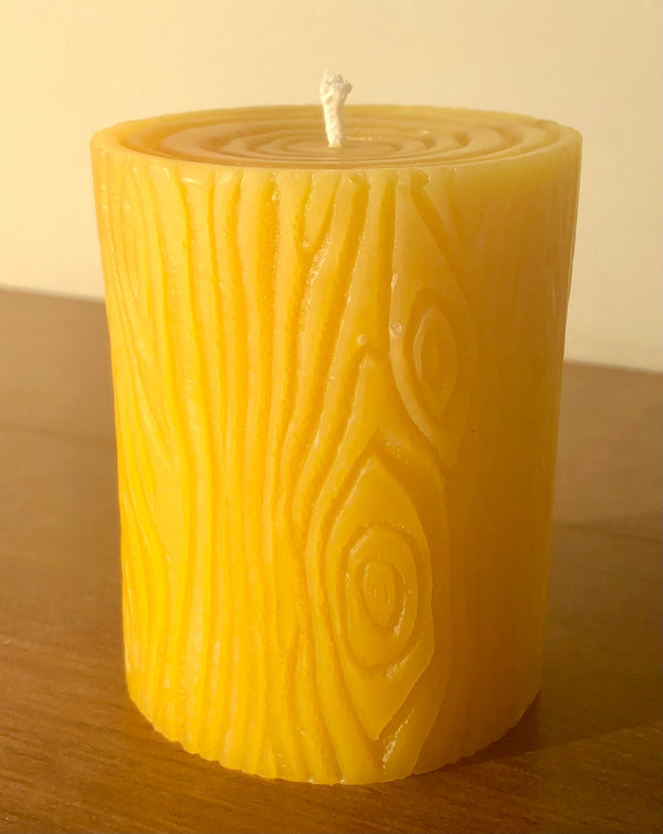 Stump Pillar Candle Bluerock Gallery