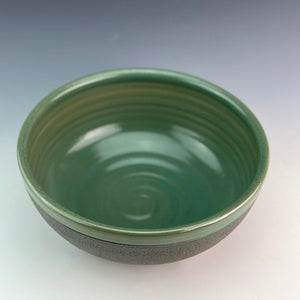 Shallow Green Bowl