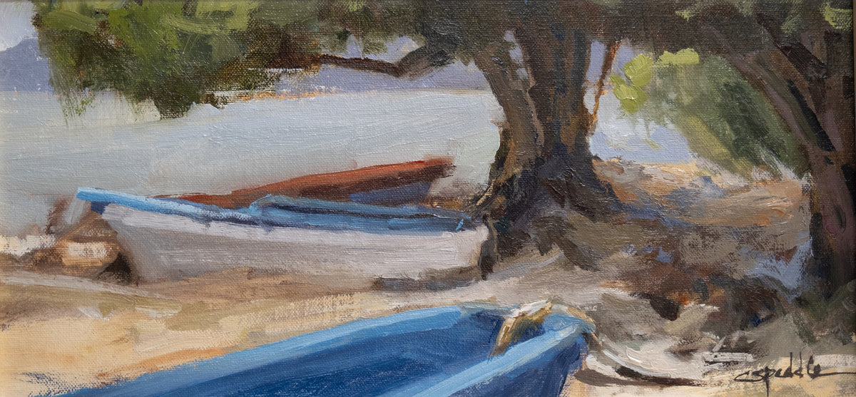 Rowboats By The Sea