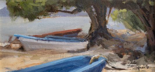 Rowboats By The Sea