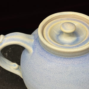 Lg Round Teapot - Purple