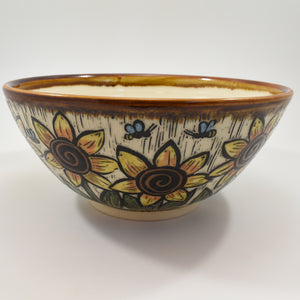 Lg Bowl - Sunflower, Amber