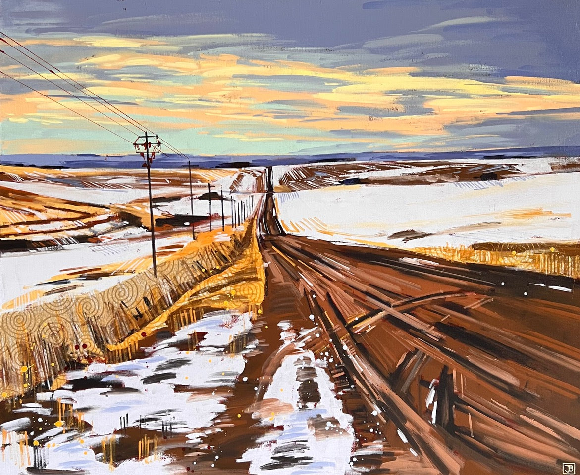 february near munson, ab