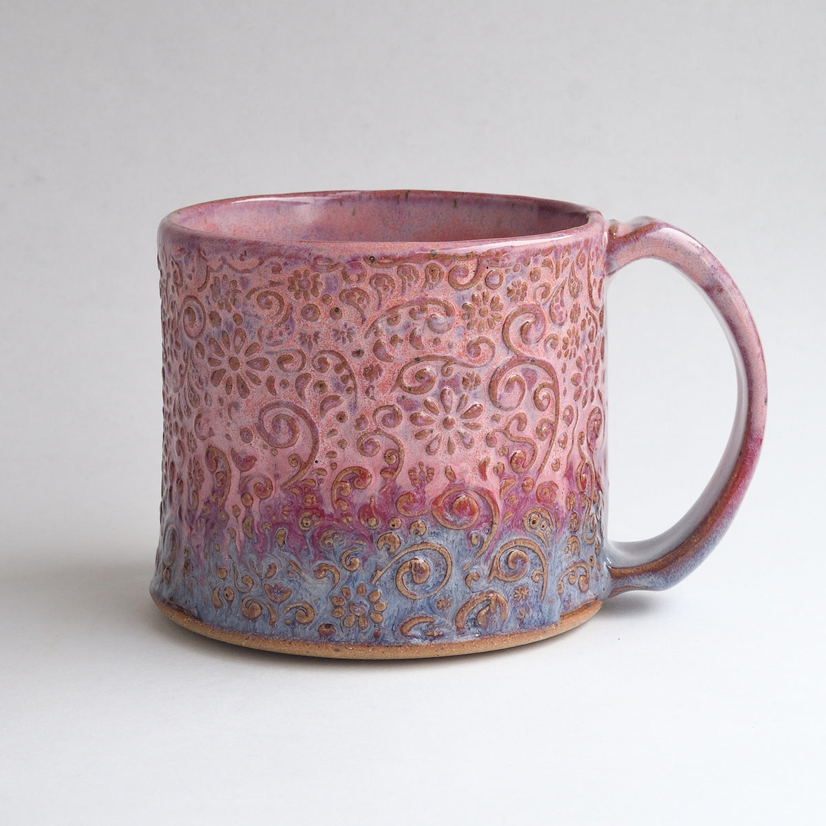 Medium Berry-Floral Mug