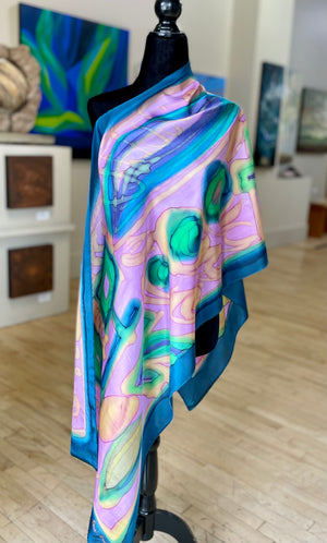 Silk Scarf 22" x 70"