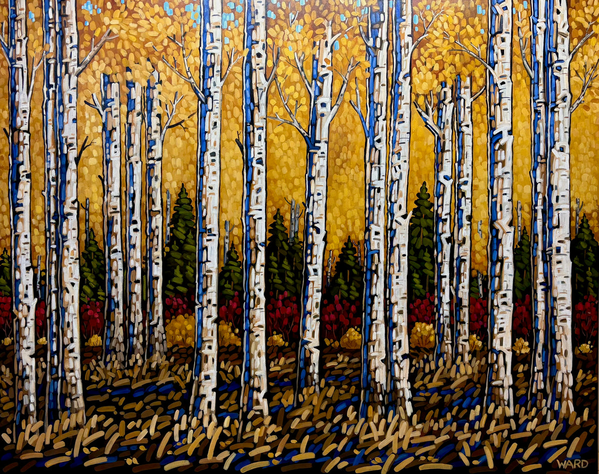 Golden Fall Aspens II