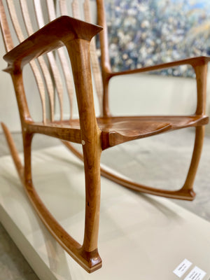 Rocking Chair - Curly Cherry & Tiger Maple