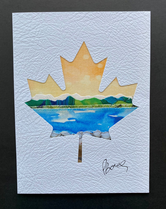 Canadian Heritage Card - Maple Leaf 23