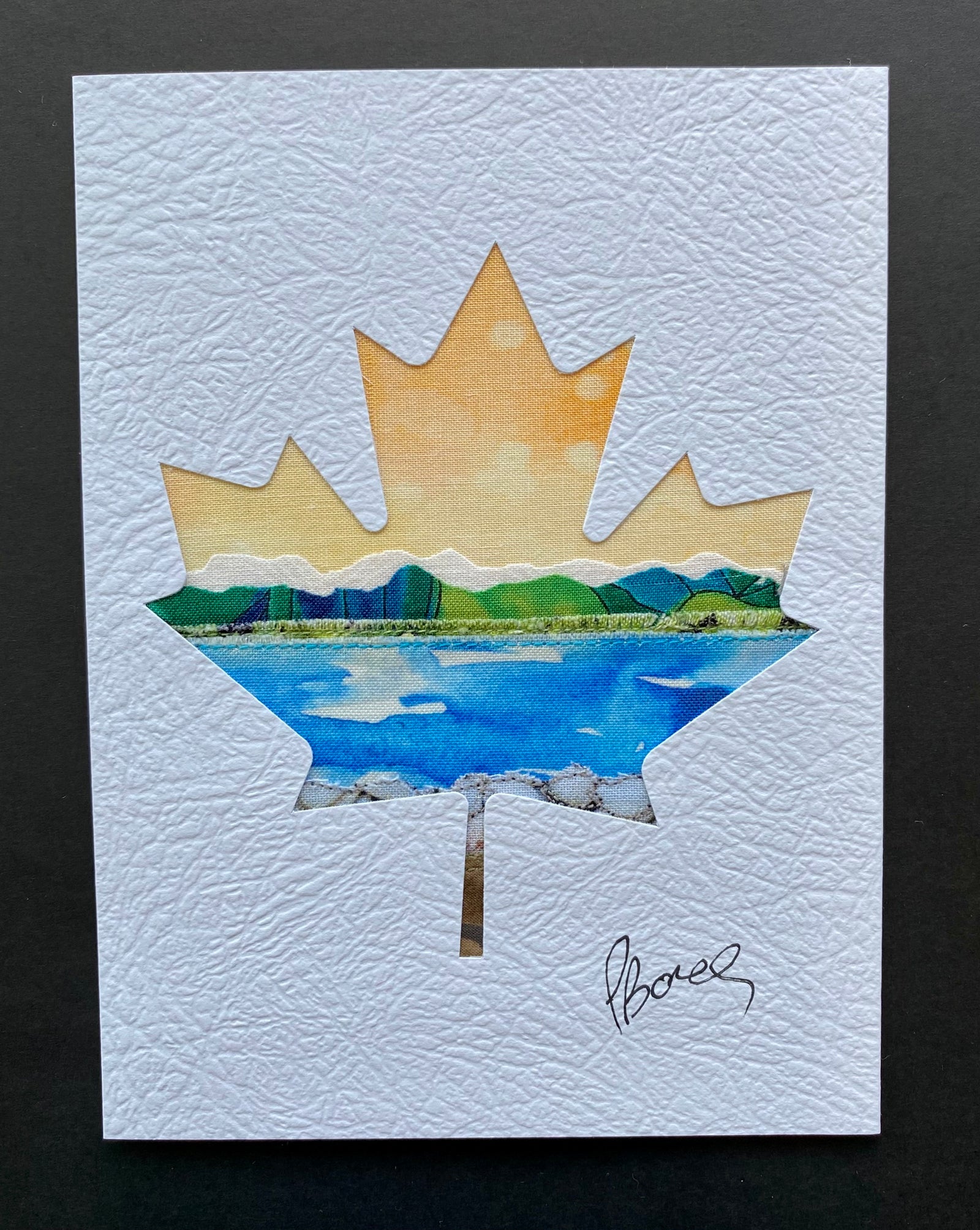 Canadian Heritage Card - Maple Leaf 23