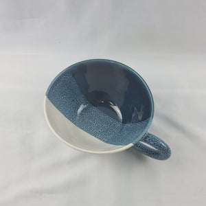 Meal Mug - Blue & White