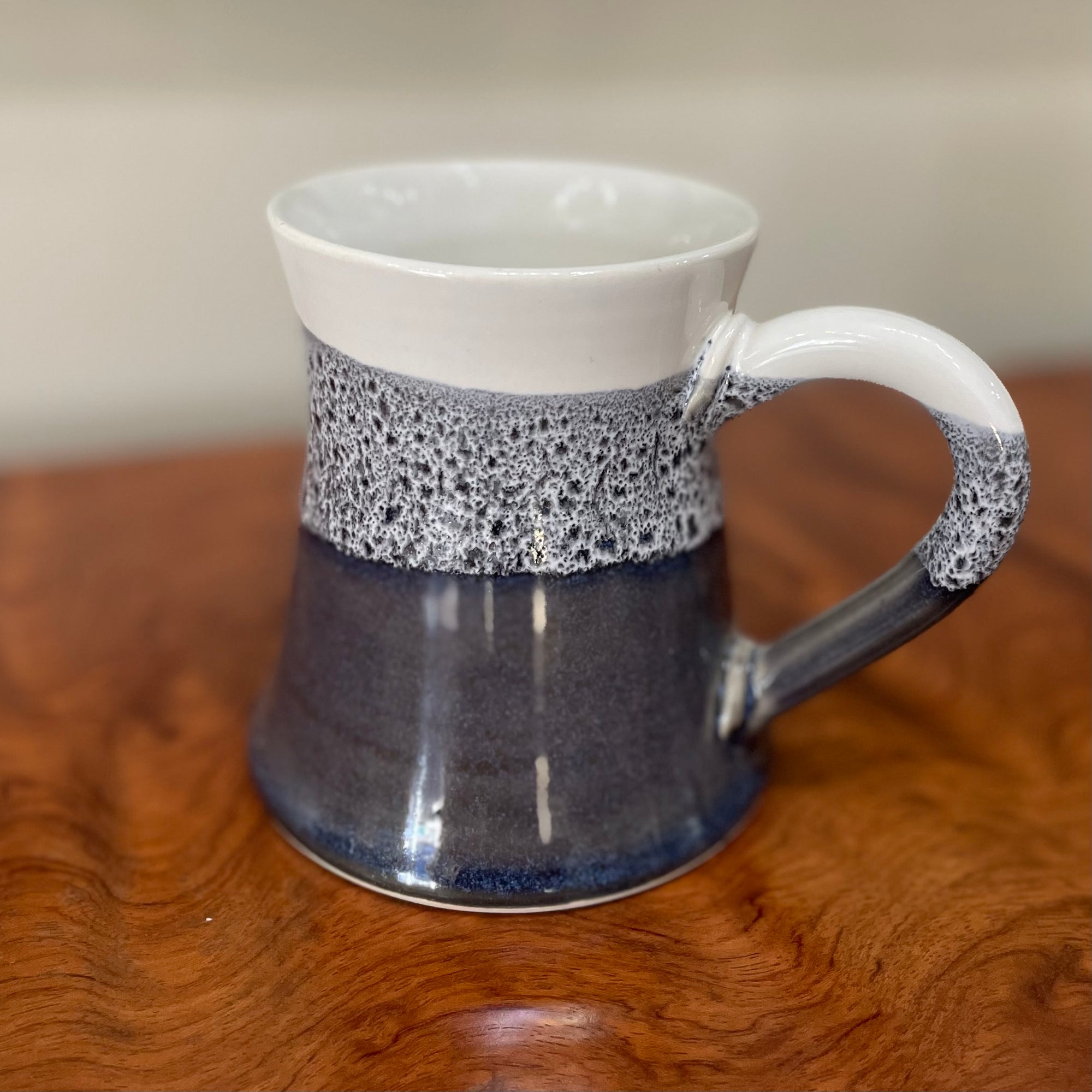 Column Mug - Navy & White