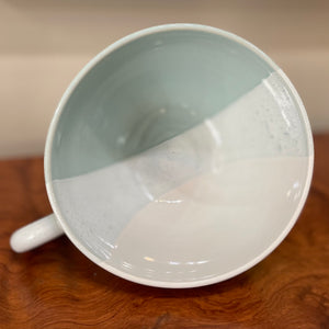 Meal Mug - Sea Glass & White