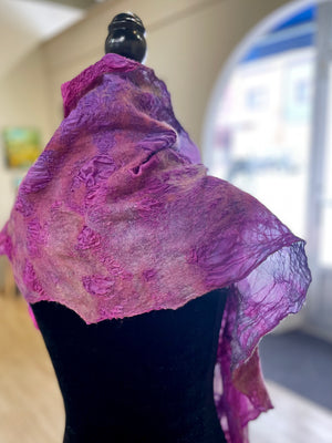 Fuchsia Kiss Scarf