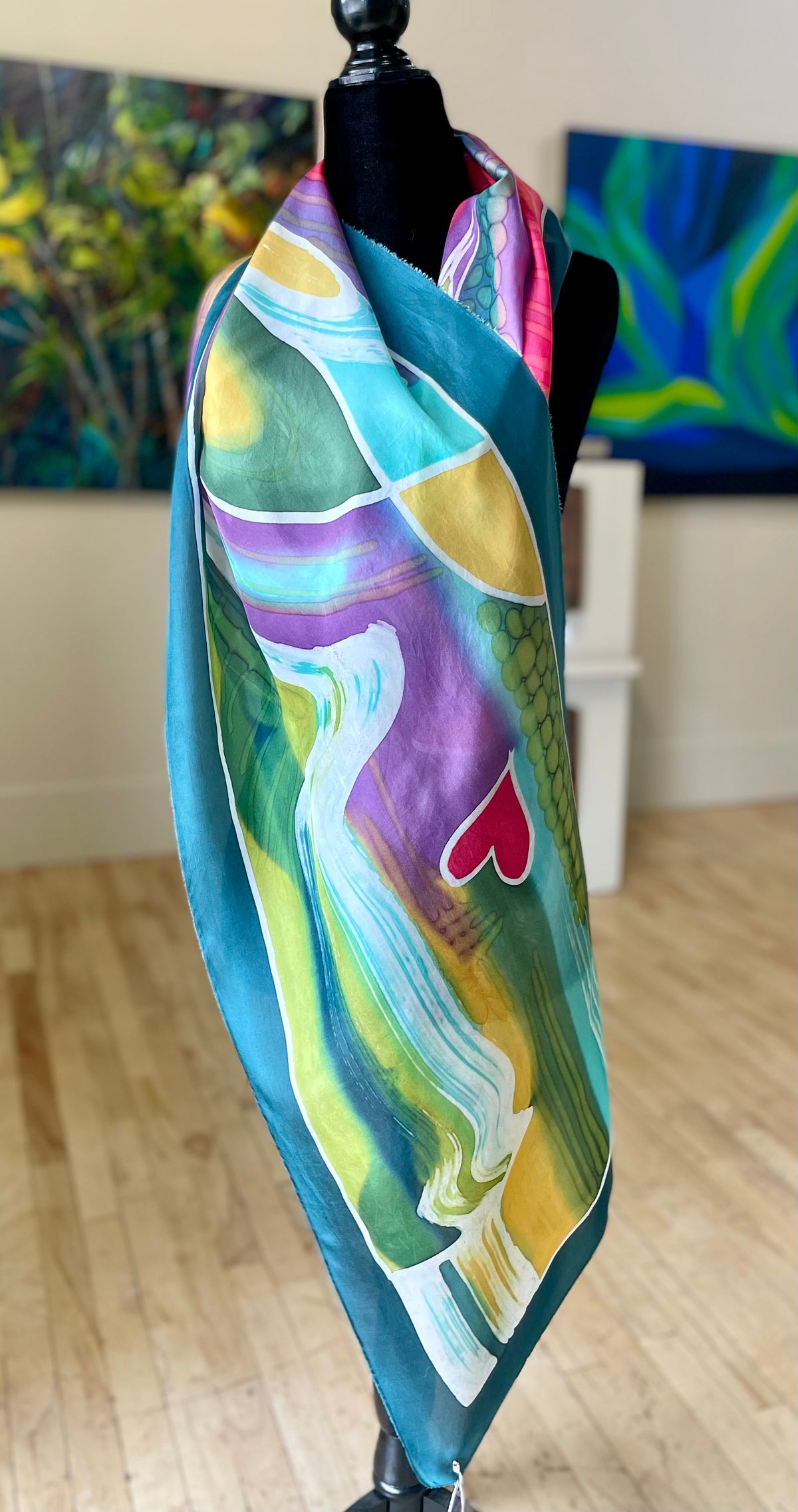 Rozome Scarf - 18 x 70