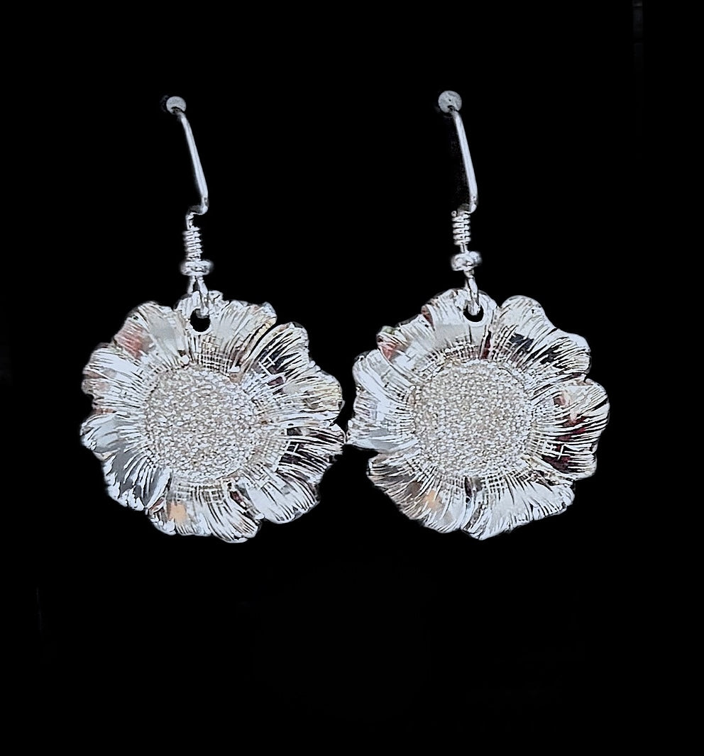 Earrings - Formed Flowers