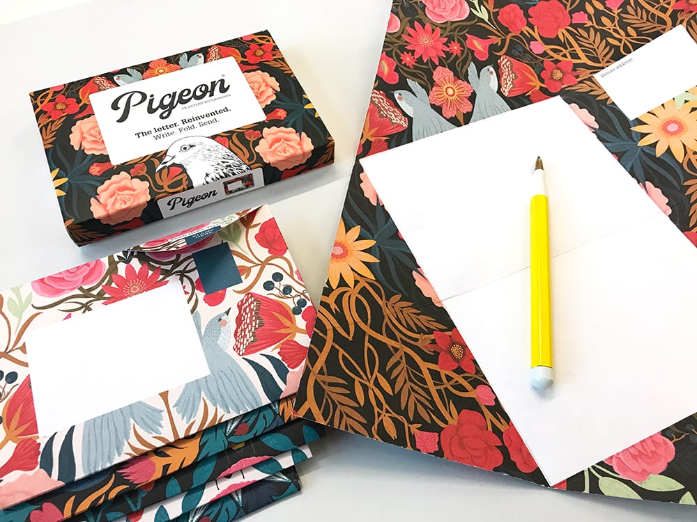 Pigeon Letter Pack - Bright & Beautiful