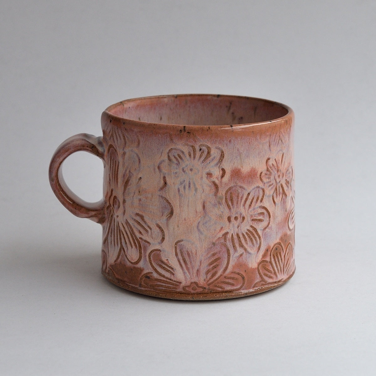 Peach Daisy Mug