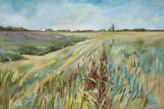 I could lay in this field