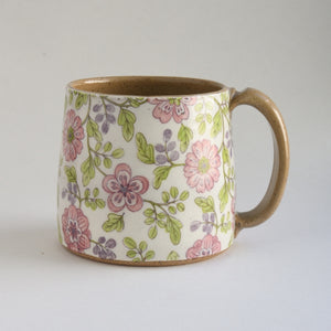 Rustic Medium Mug - Camelia