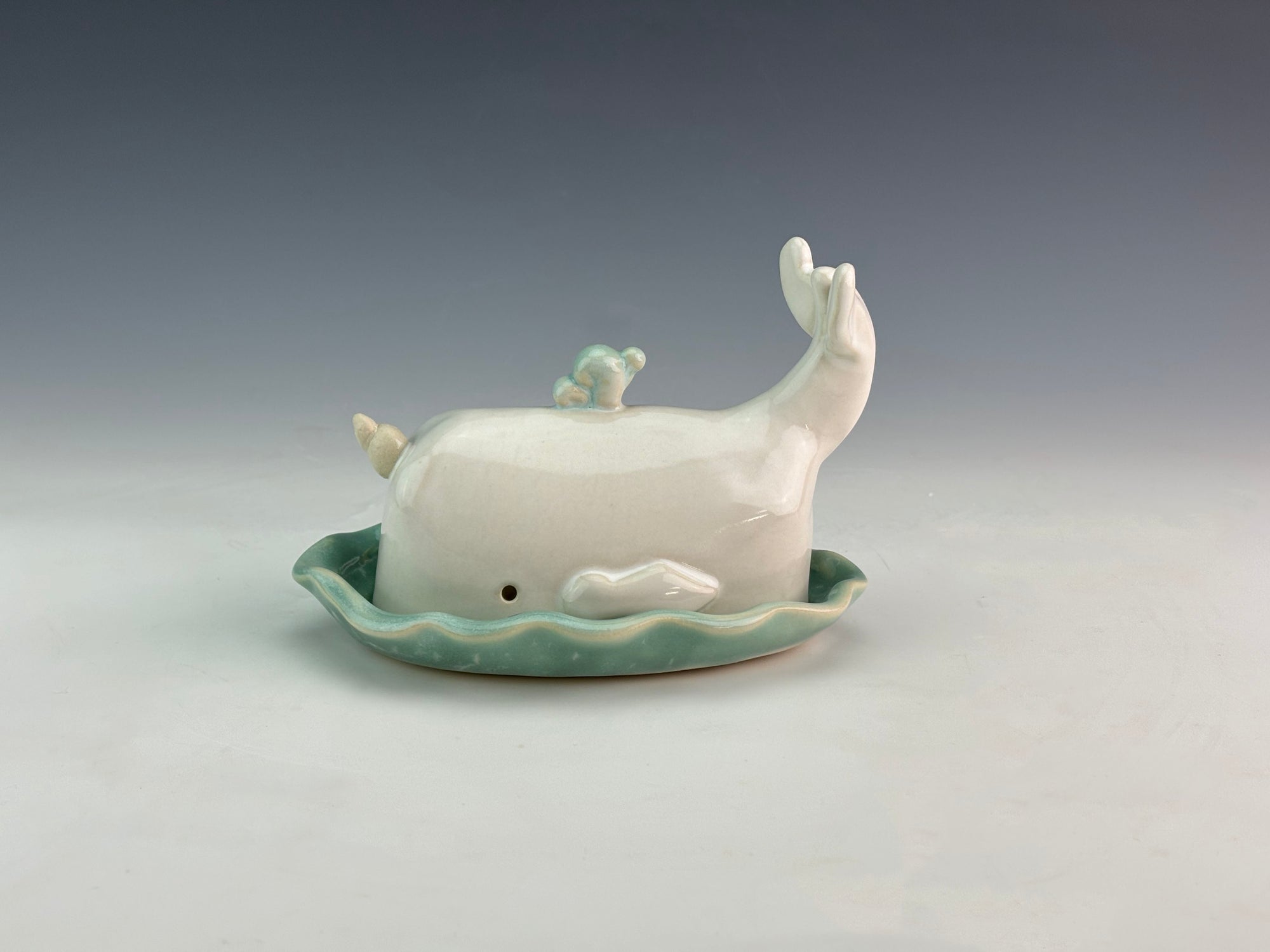 Narwhal Butter Dish