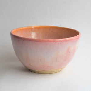 Bi-colour Dessert Bowl - Peach Blossom