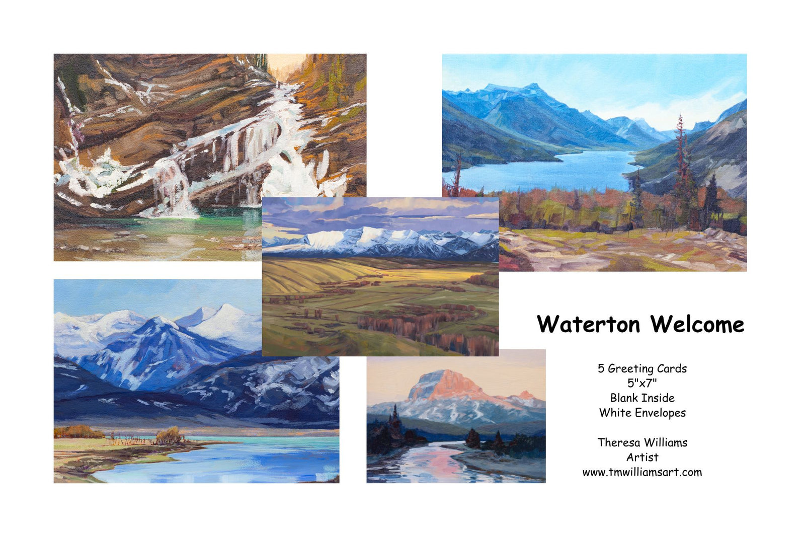 5 Card Pack - Waterton Welcome