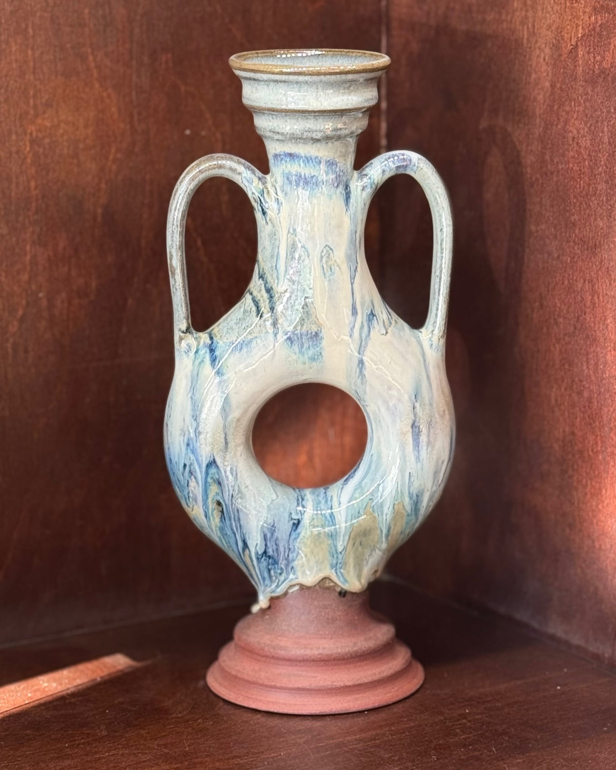 Donut Vase 325 - Mountain Mist