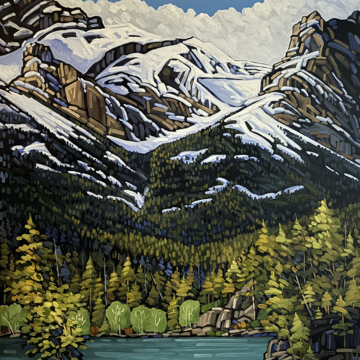 Gap Lake Highway 1A View