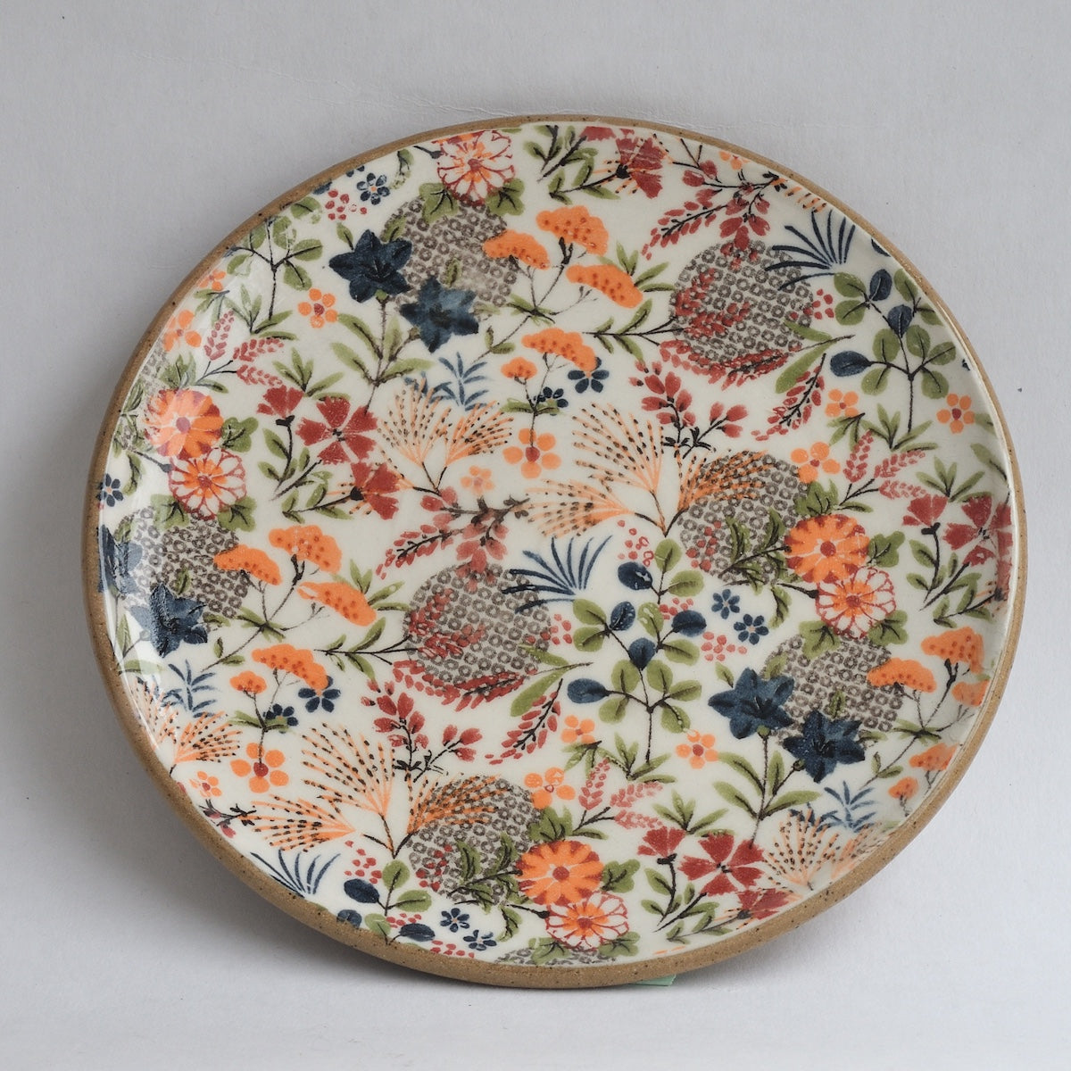 Rustic Plate (small) - Japanese Garden