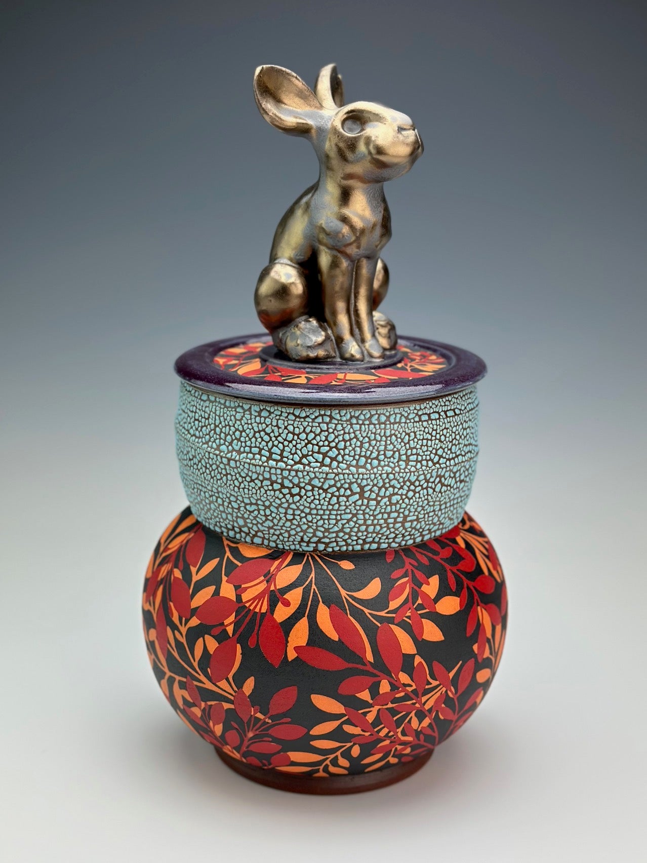 Red Bunny Pot