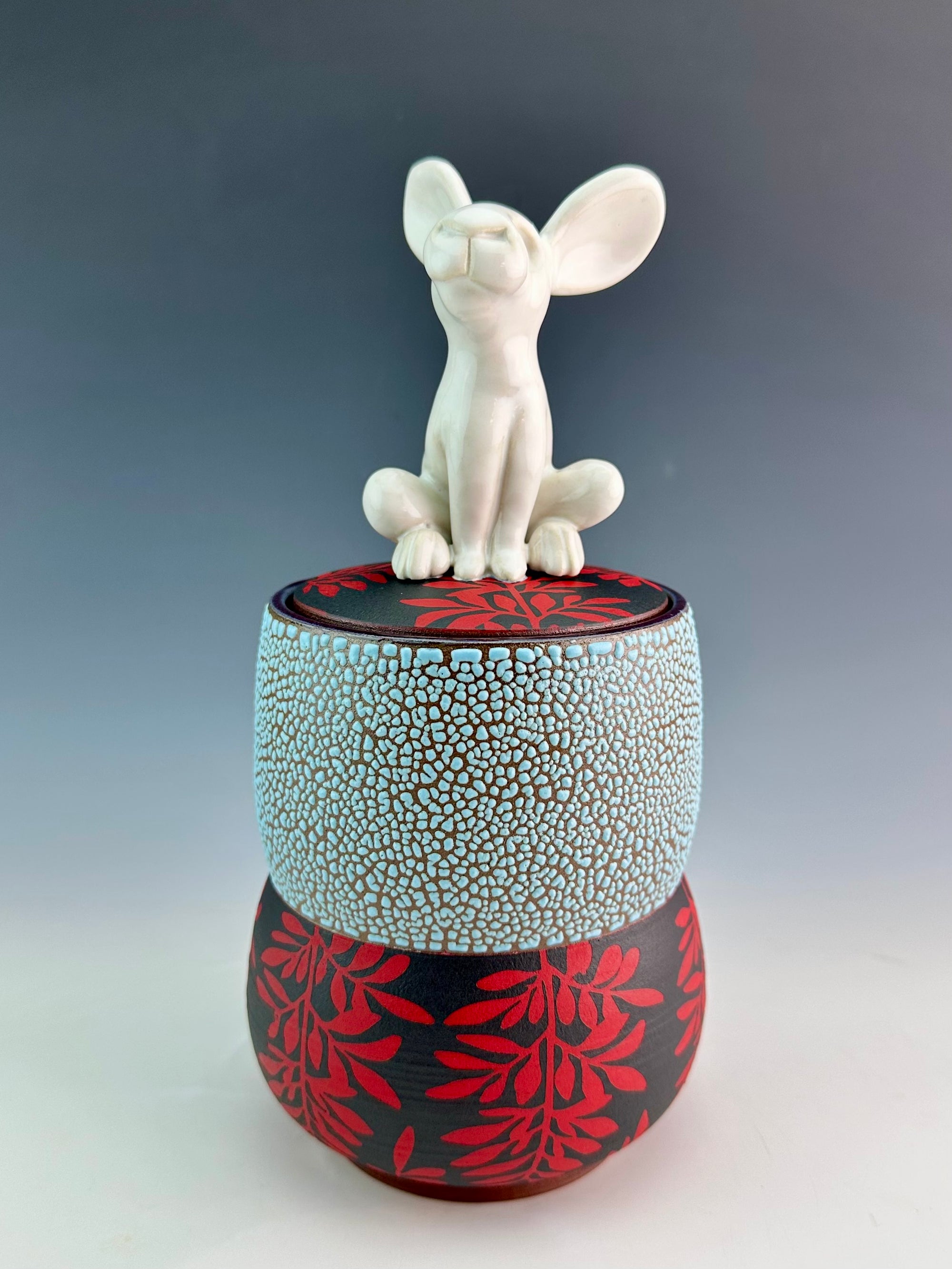 Bunny Pot - Red