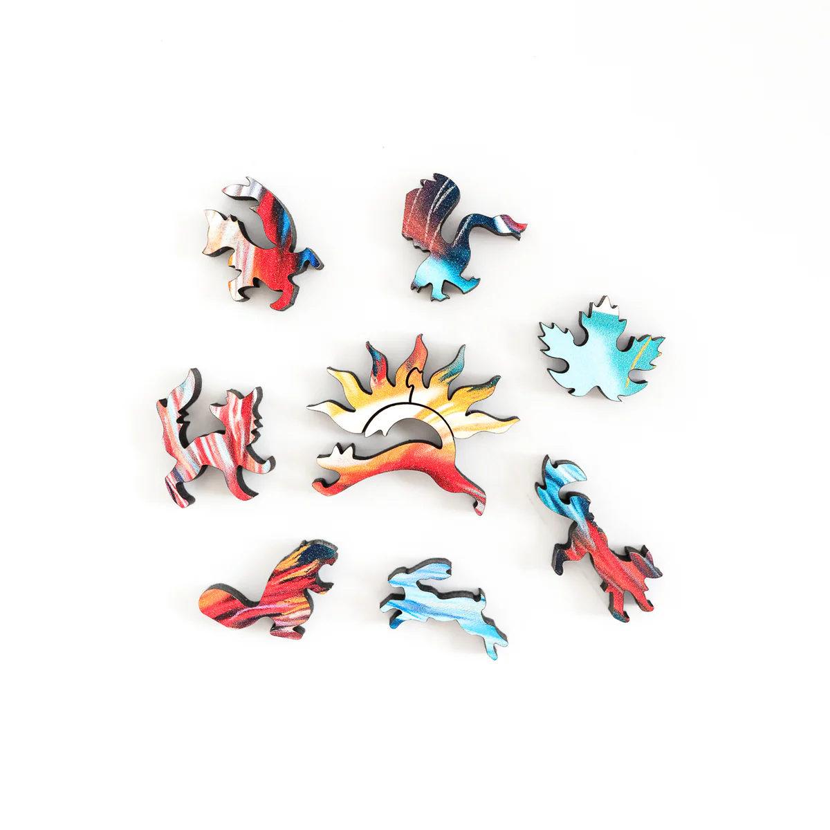 Mini Puzzle - Rising Sun
