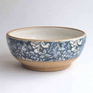 Rustic Comfort Food Bowl - Blue Peony
