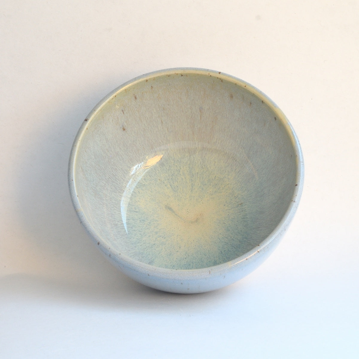 Bi-colour Dessert Bowl - Forget-me-not
