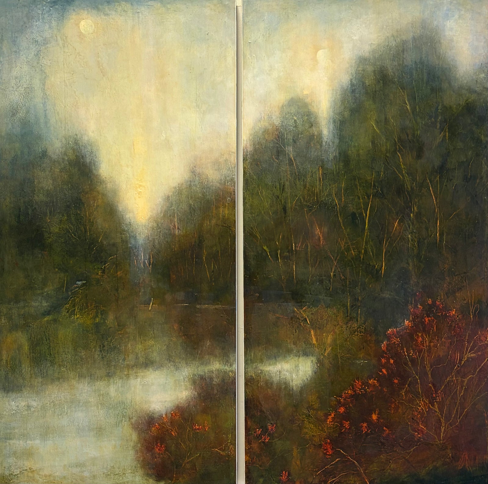 The Rising Moon Diptych
