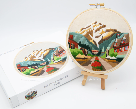 Banff DIY Embroidery Kit