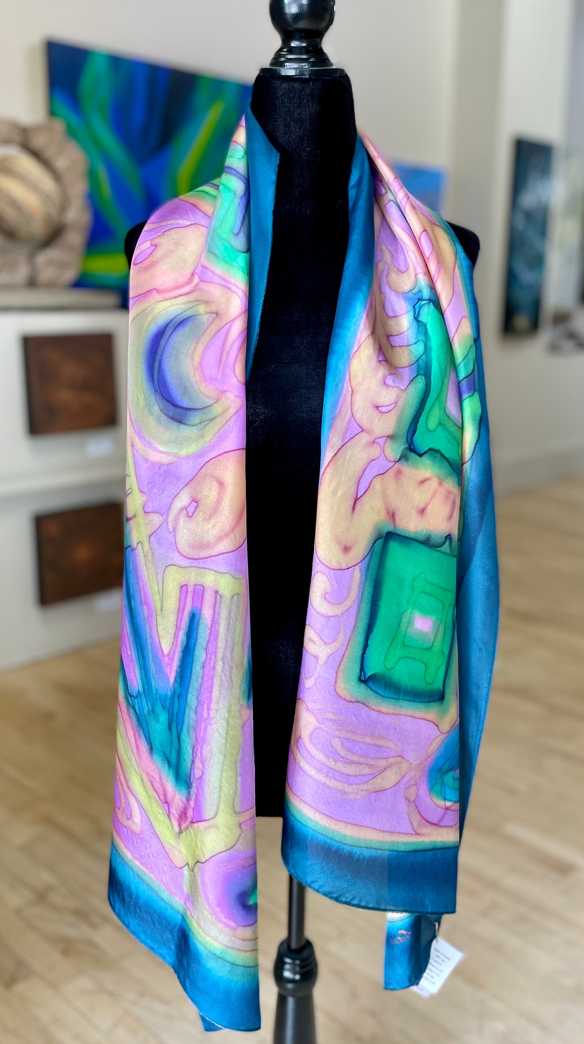 Silk Scarf 22" x 70"