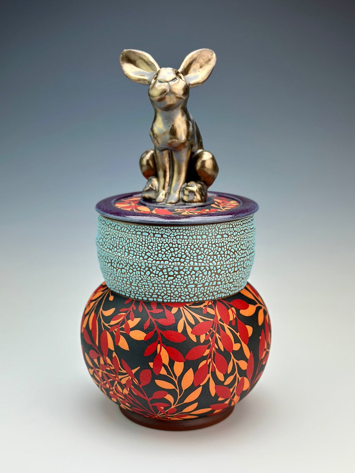 Red Bunny Pot