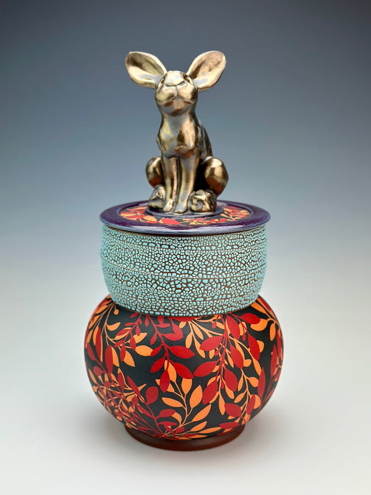 Red Bunny Pot