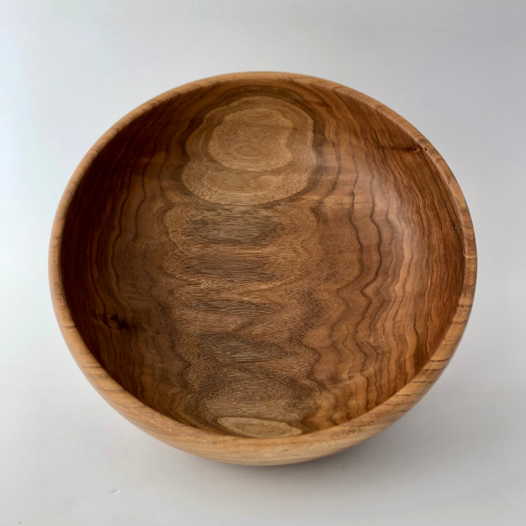 Rolled Rim Bowl | English Walnut